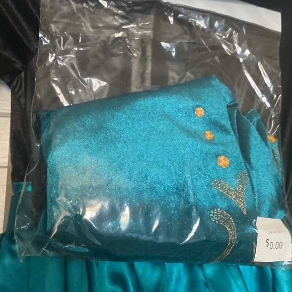 DISNEY FROZEN II 🖤ANNA🖤 DELUXE COSTUME SIZE SMALL (4-6X) 🌟NWT🌟 - Picture 9 of 16